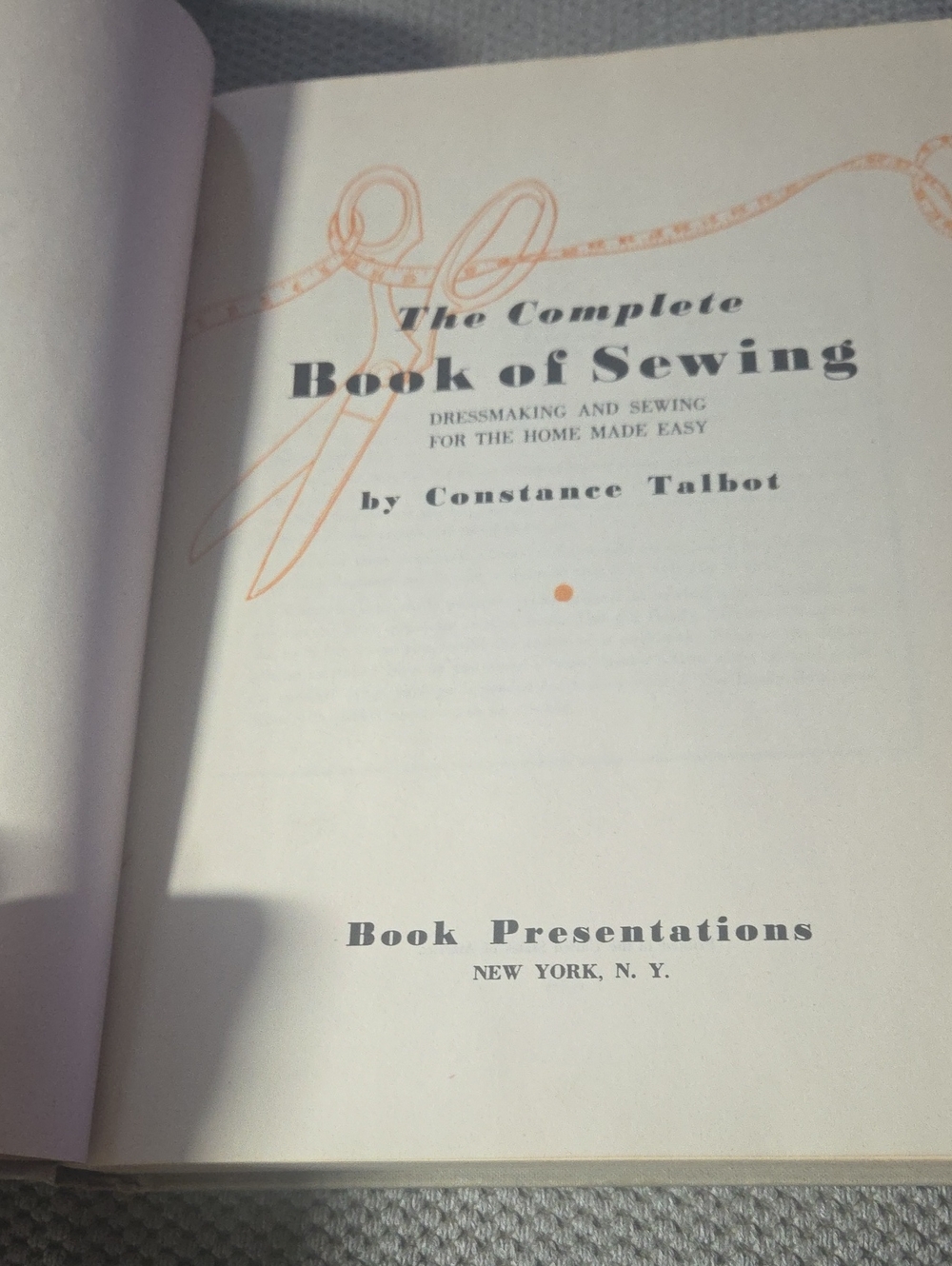 'The Complete Book of Sewing'